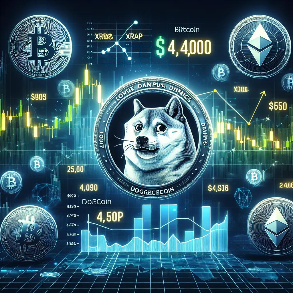 Bild zum Artikel: Dogecoin Verzeichnet Viermonats-Tiefstand: Marktbewegungen unter Bitcoin, XRP und Cardano - Key Takeaways: - Dogecoin hat in den letzten 24 Stunden erheblich an Wert verloren und erreichte den niedrigsten Stand seit...
