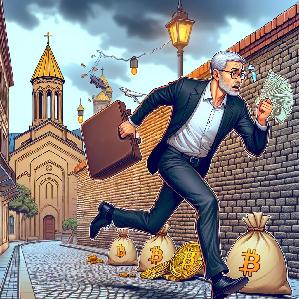 Bild zum Artikel: Flucht eines Beraters des ehemaligen georgischen Premierministers im Zuge eines Bitcoin-Betrugsfalls - Key Takeaways: George Bachiashvili, ein bekannter Unternehmer, ist wegen angeblicher Unterschlagung von Bitcoin-Gewinnen in den Fokus der Justiz gerückt. Der...